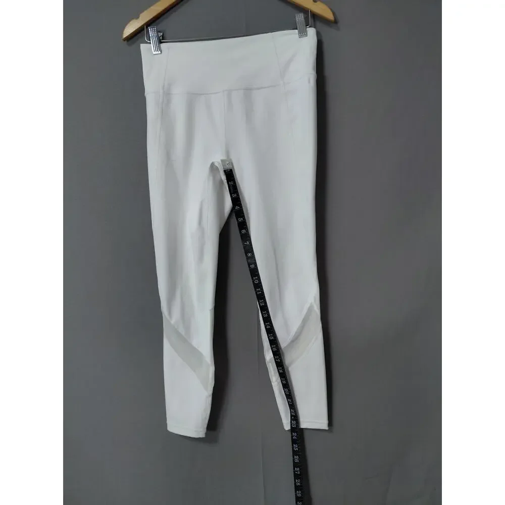 Athleta Gray Stretch Running Pants Women Size M
